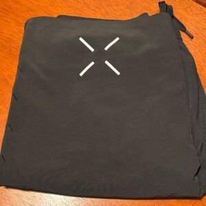 The interval short: Ten Thousand black athletic shorts lined.